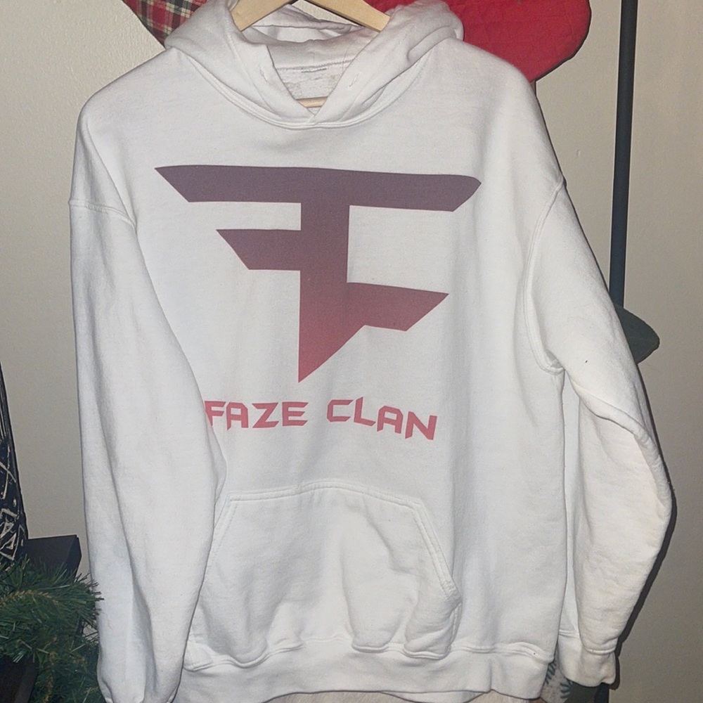 Faze Clan White hoodie